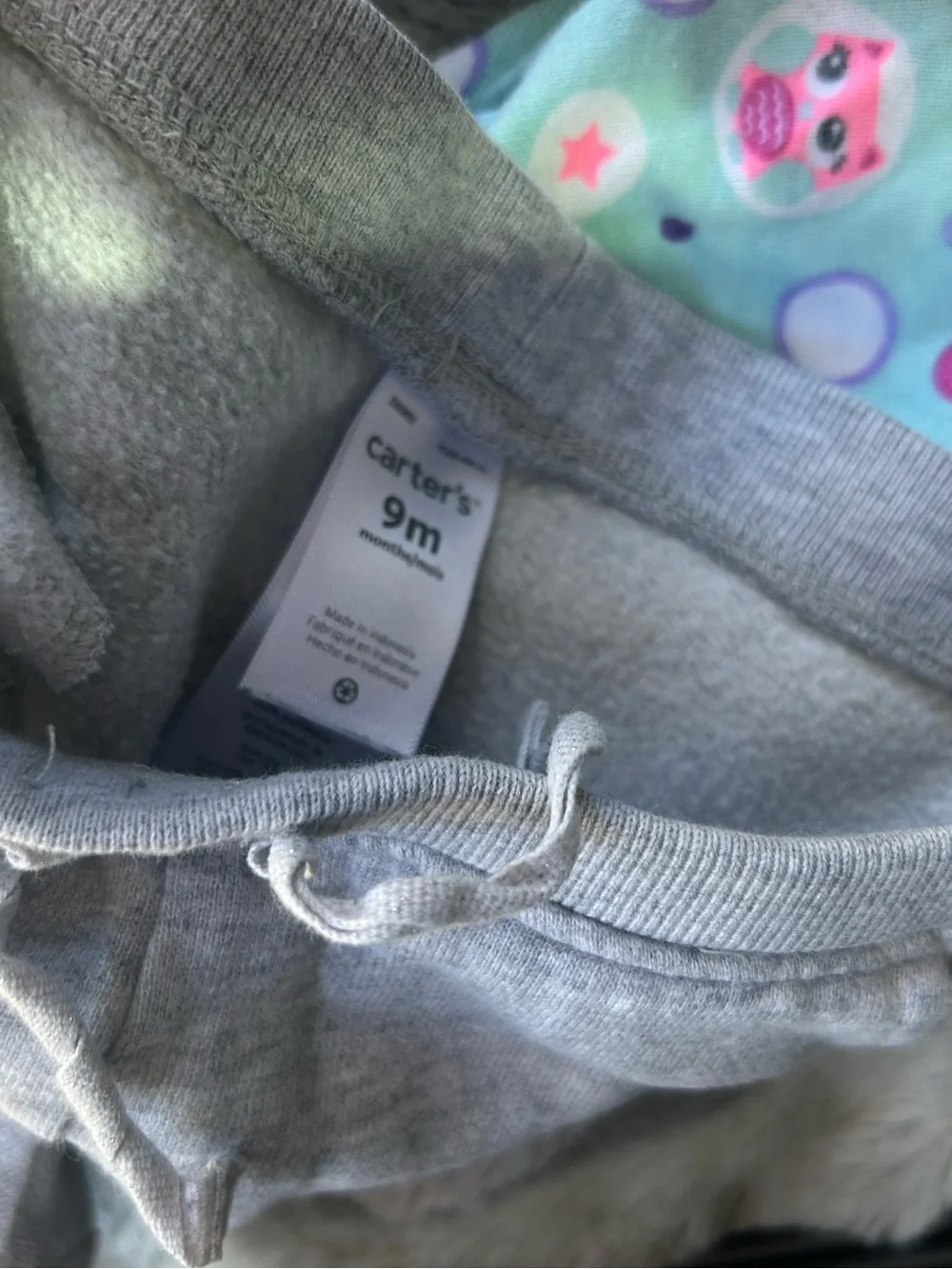Carter's Girls Multi-Pattern Pink & Light Blue Pajama Set Lot